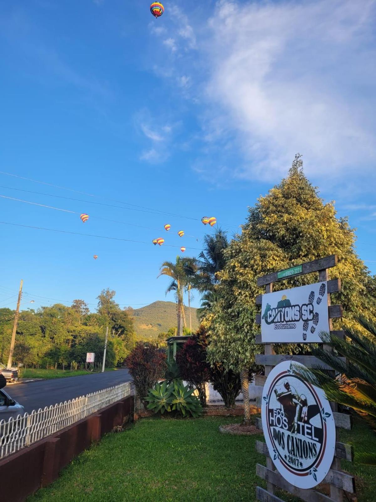 Ecohostel Dos Canyons Santa Catarina 大普拉亚 外观 照片