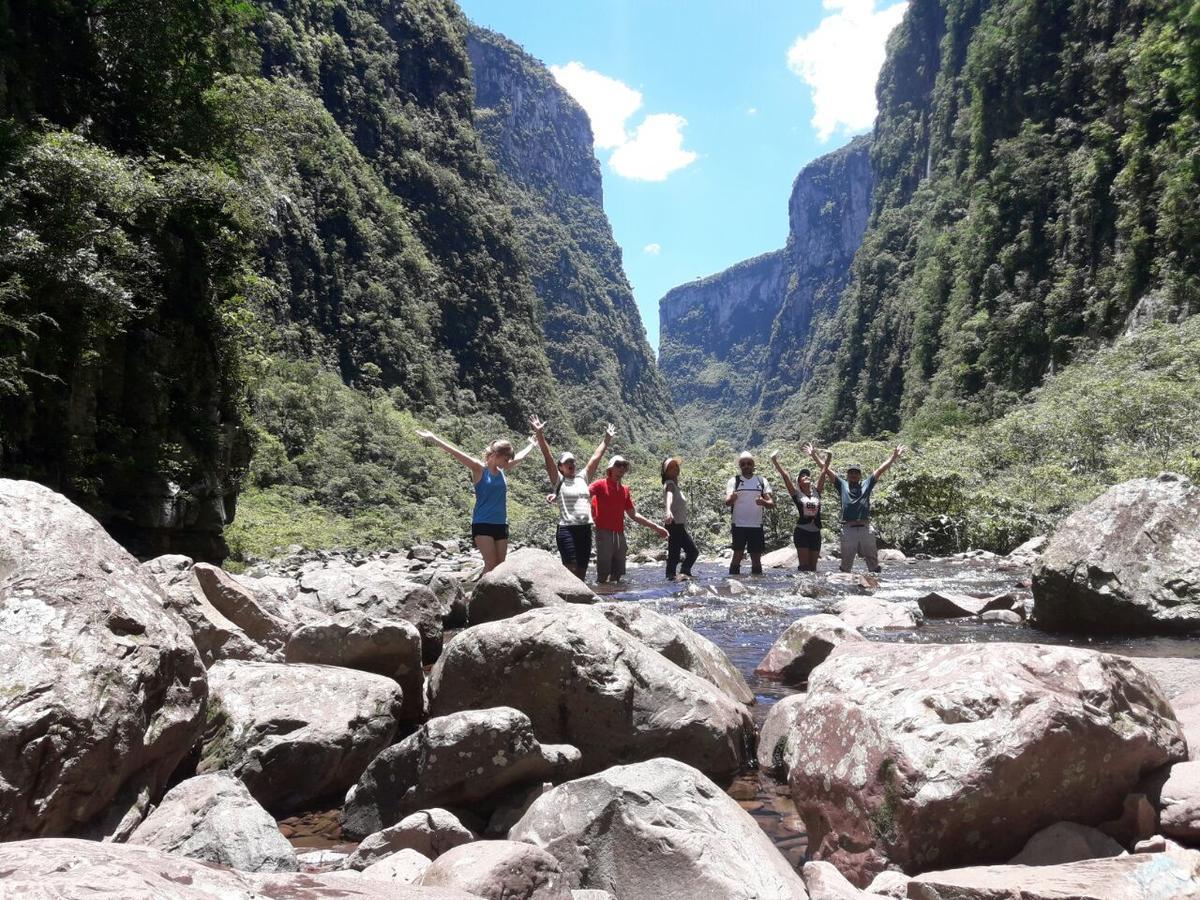 Ecohostel Dos Canyons Santa Catarina 大普拉亚 外观 照片