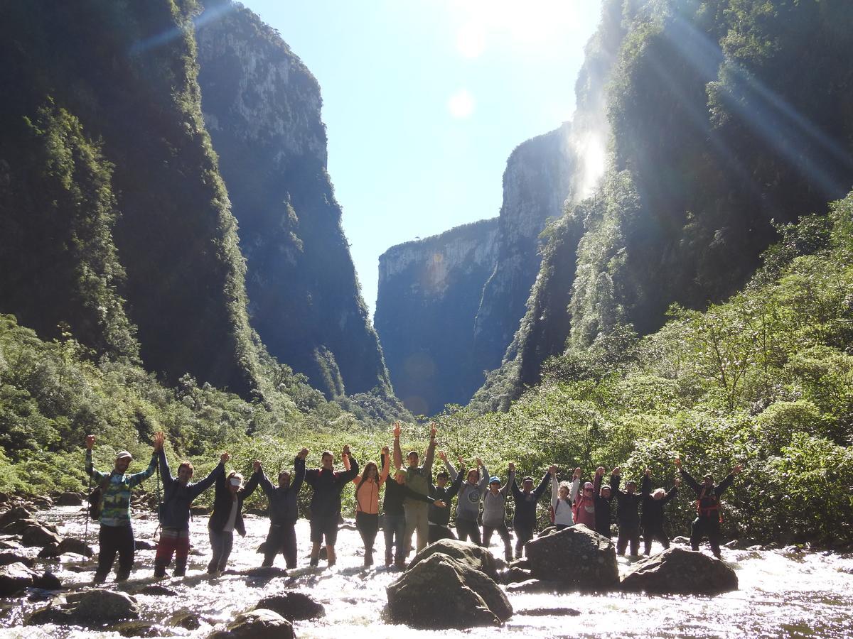 Ecohostel Dos Canyons Santa Catarina 大普拉亚 外观 照片