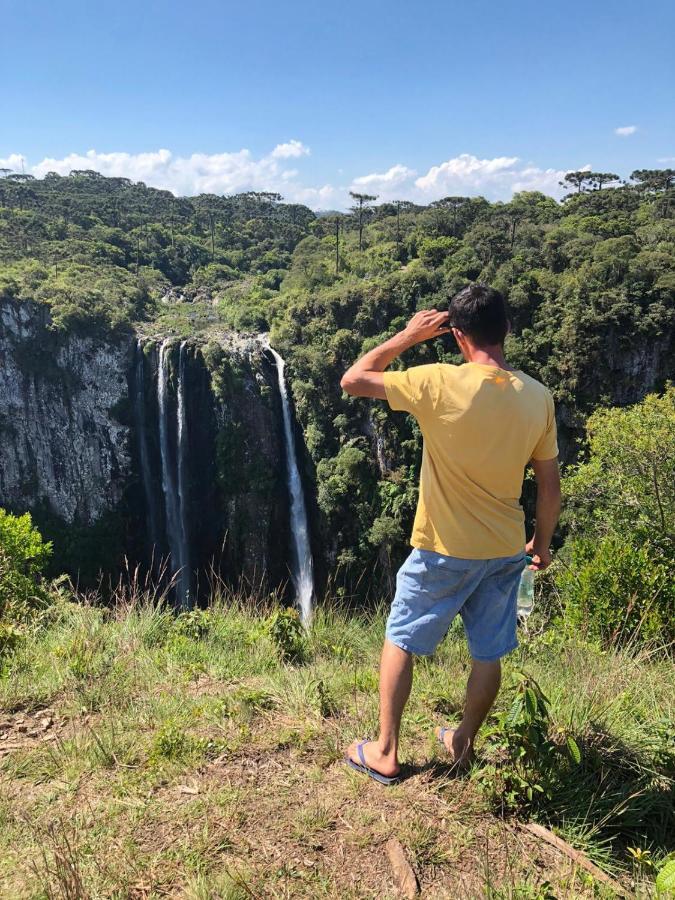 Ecohostel Dos Canyons Santa Catarina 大普拉亚 外观 照片