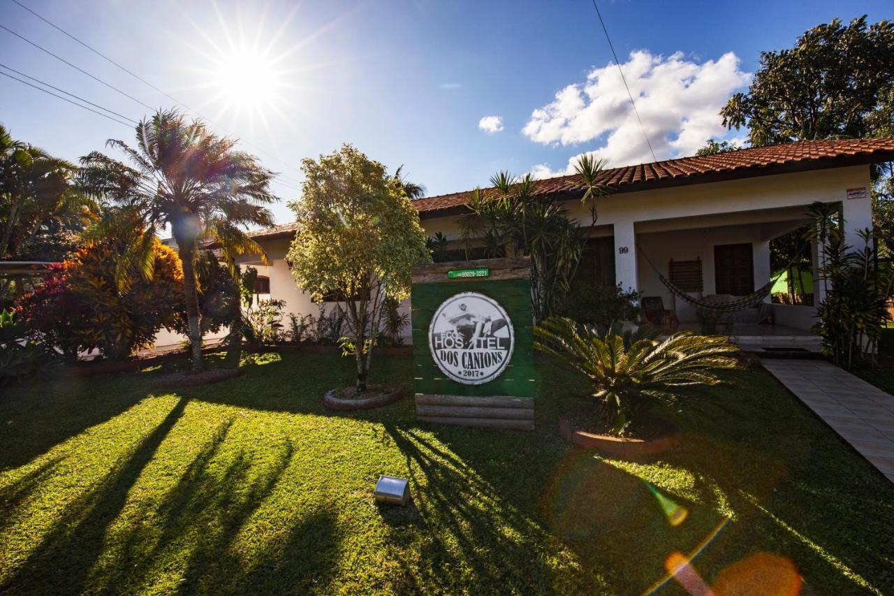 Ecohostel Dos Canyons Santa Catarina 大普拉亚 外观 照片